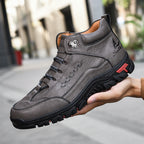Men's Comfortable Wear-resistant Orthopedic Hand-sewn Leather Shoes