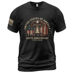 United States of 250 Years America Anniversary Shirt 1776-2026 Eagle Liberty Bell Patriotic