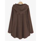 double-sided embroidered woolen jacket