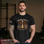 USA 250th Anniversary 250 Years Shirt 1776 2026 Liberty Bell Eagle American Pride