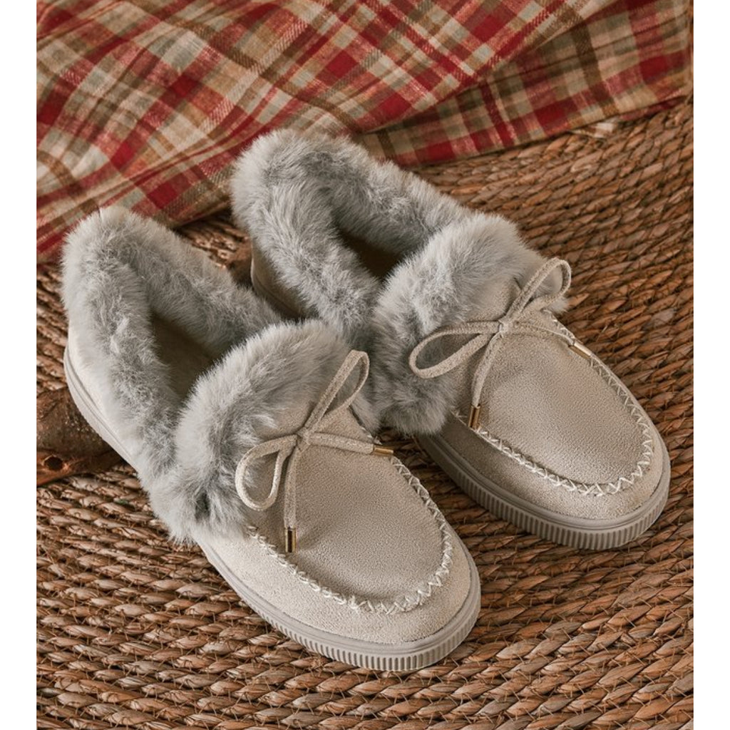 Vintage Leather Wearable Plain Daily Non-Slip Flat Heel Snow Boots