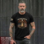 USA 250th Anniversary 250 Years Shirt 1776 2026 Liberty Bell Eagle American Pride