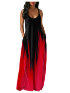 Mid-waisted long dress