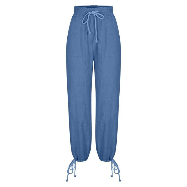 Women's  H-Line Bloomers Daily Going Out Pants Black Casual Plain Spring/Fall Pants