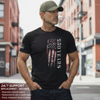 250 Years Vertical Flag T-Shirt – Vintage USA Independence 1776–2026 Shirt
