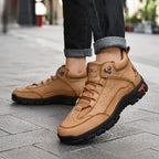 Men's Comfortable Wear-resistant Orthopedic Hand-sewn Leather Shoes