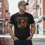 USA 250th Anniversary Shirt 1776-2026 Eagle Liberty Bell Patriotic American Pride