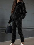 Velvet casual suit