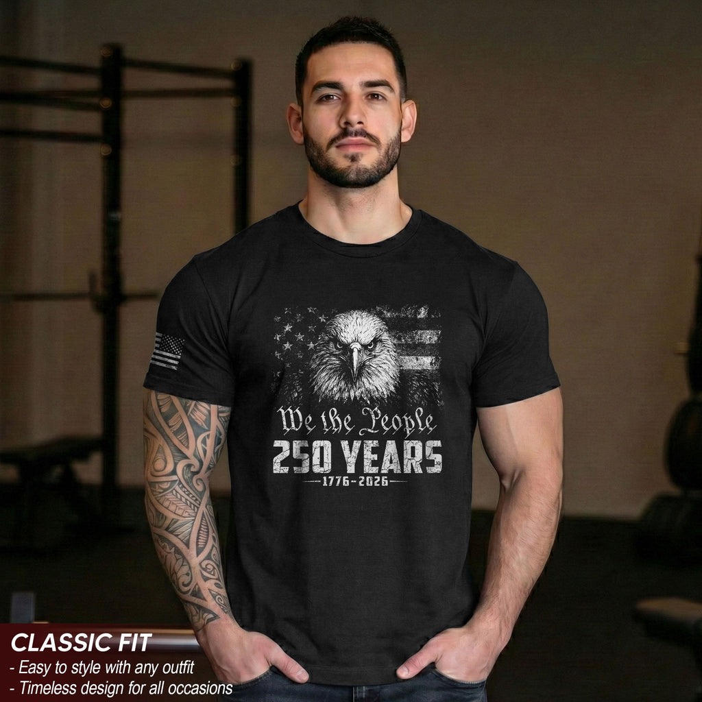 United States 250th Anniversary 250 Years Shirt 1776-2026 We The People American Patriotic