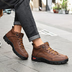 Men's Comfortable Wear-resistant Orthopedic Hand-sewn Leather Shoes