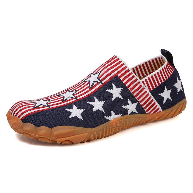 America Flag Casual All Season Shallow Shoes