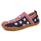 America Flag Casual All Season Shallow Shoes