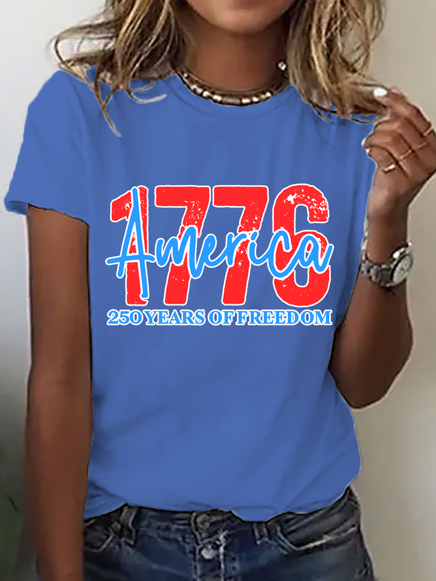 Women's 250th Birthday USA Independence Day 1776 shirt