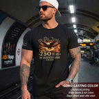 USA 250th Anniversary Shirt 1776-2026 Eagle Liberty Bell Statue of Liberty Patriotic