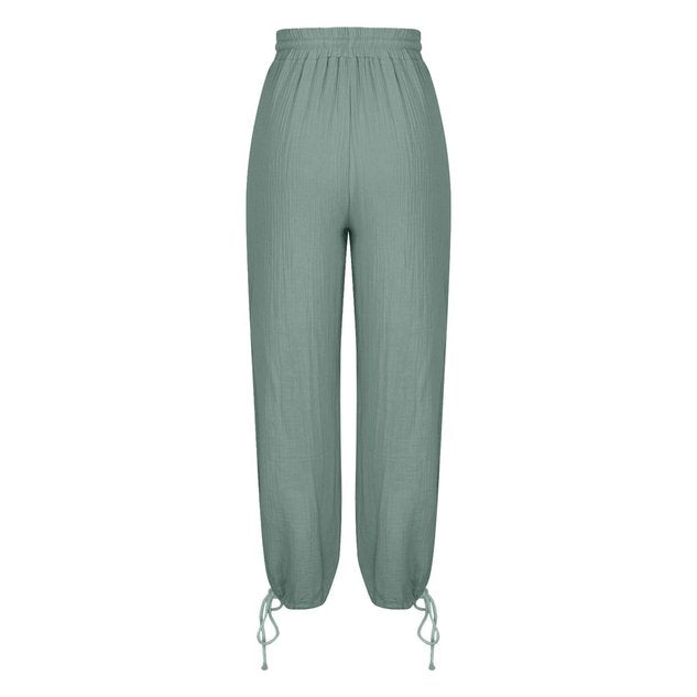 Women's  H-Line Bloomers Daily Going Out Pants Black Casual Plain Spring/Fall Pants