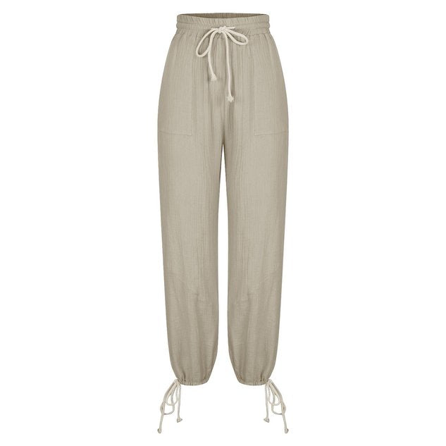 Women's  H-Line Bloomers Daily Going Out Pants Black Casual Plain Spring/Fall Pants