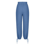 Women's  H-Line Bloomers Daily Going Out Pants Black Casual Plain Spring/Fall Pants