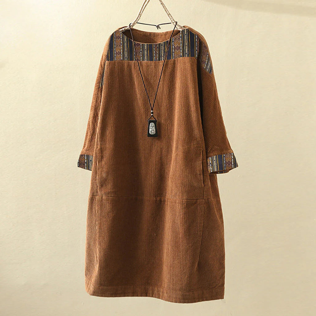 Velvet A-Line Skirt