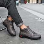 Men's Comfortable Wear-resistant Orthopedic Hand-sewn Leather Shoes