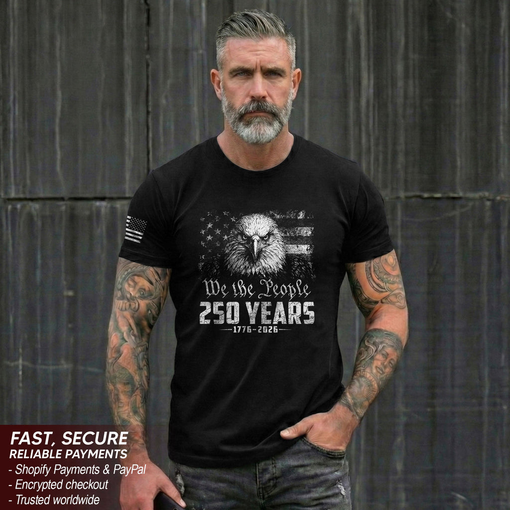 United States 250th Anniversary 250 Years Shirt 1776-2026 We The People American Patriotic