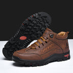 Men's Comfortable Wear-resistant Orthopedic Hand-sewn Leather Shoes