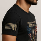 USA 250th Anniversary 250 Years Shirt 1776–2026 American Flag Winged Eagle Patriotic