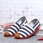 America Flag Canvas All Season Shallow Shoes