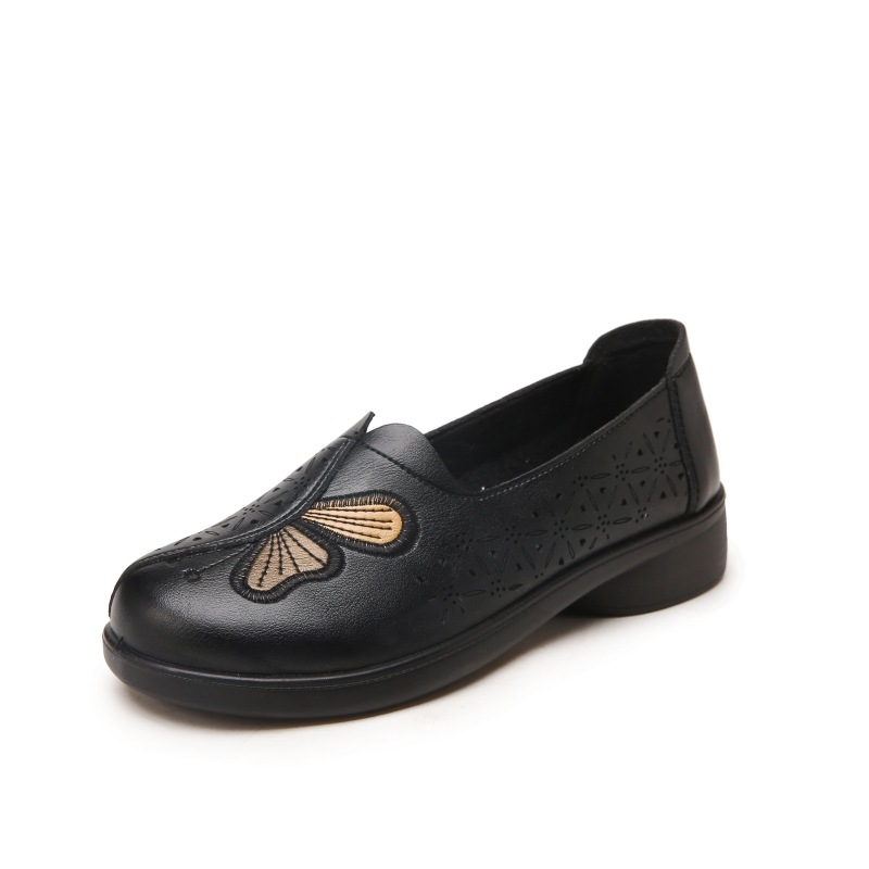Comfortable non-slip leather sandals