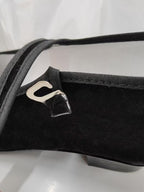 Black Comfortable Soft Block Heel Dance Shoes