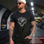America 250th Anniversary T-Shirt - White Eagle & Flag 1776-2026 250 Years Minimalist Men's Tee