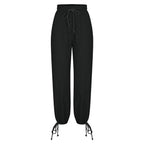 Women's  H-Line Bloomers Daily Going Out Pants Black Casual Plain Spring/Fall Pants