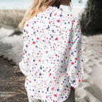 Celebrate Anniversary 4th of July Blouse