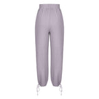 Women's  H-Line Bloomers Daily Going Out Pants Black Casual Plain Spring/Fall Pants