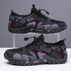 Men's Outdoor Casual Soft Sole Mesh Camouflage Hiking Sneakers