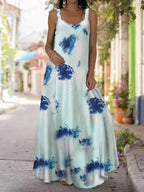 Three-dimensional printing fashion long dress