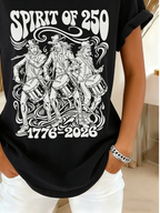 250th anniversary Cotton Casual Regular Fit T-Shirt