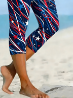 Simple Independence Day Pants