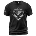 America 250th Anniversary T-Shirt - White Eagle & Flag 1776-2026 250 Years Minimalist Men's Tee