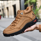 Men's Comfortable Wear-resistant Orthopedic Hand-sewn Leather Shoes