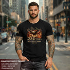 USA 250th Anniversary Shirt 1776-2026 Eagle Liberty Bell Statue of Liberty Patriotic