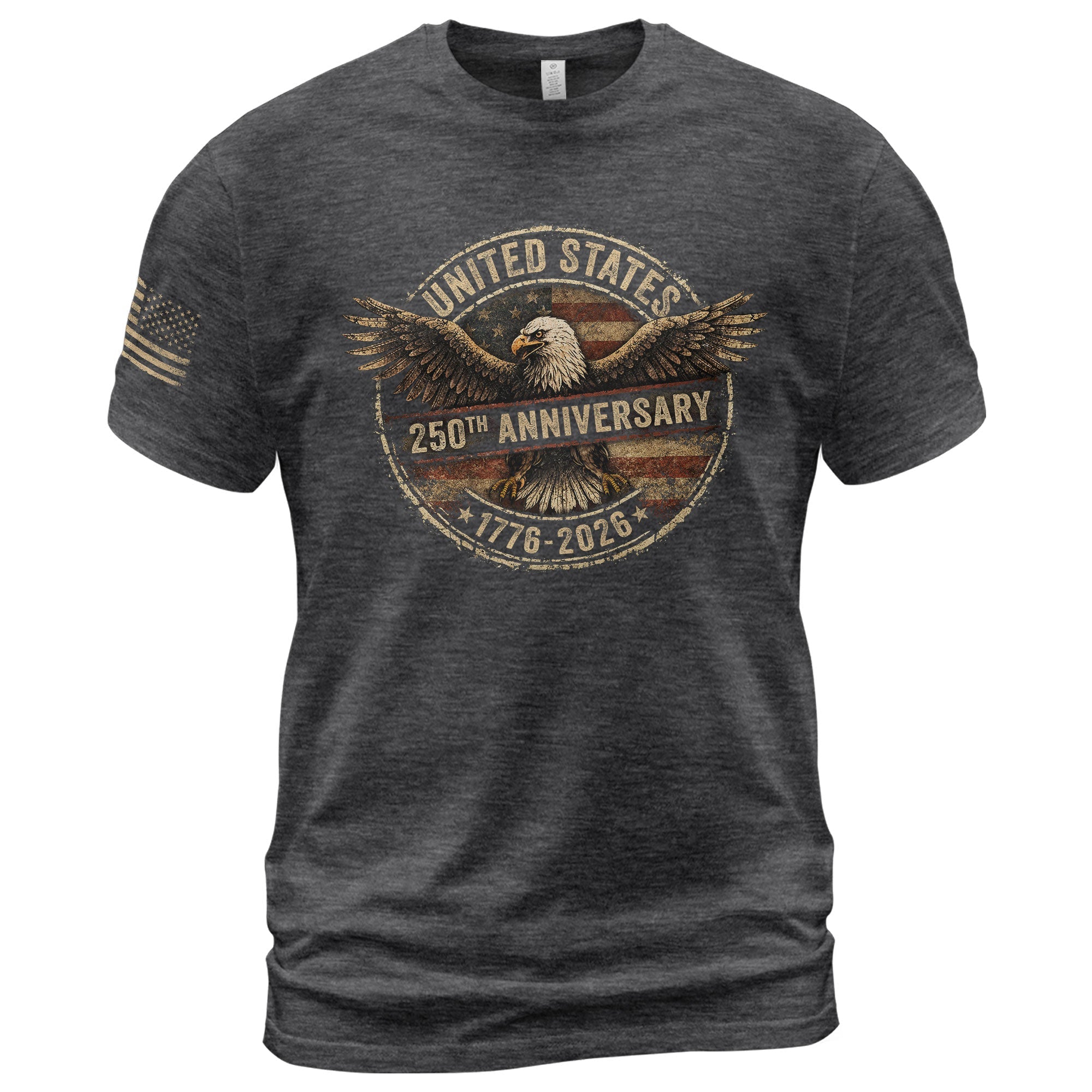 Vintage USA 250th Anniversary 250 Years Shirt 1776 2026 American Eagle Patriotic