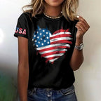 Casual Cotton Plain Crew Neck T-Shirt