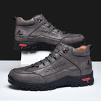 Men's Comfortable Wear-resistant Orthopedic Hand-sewn Leather Shoes