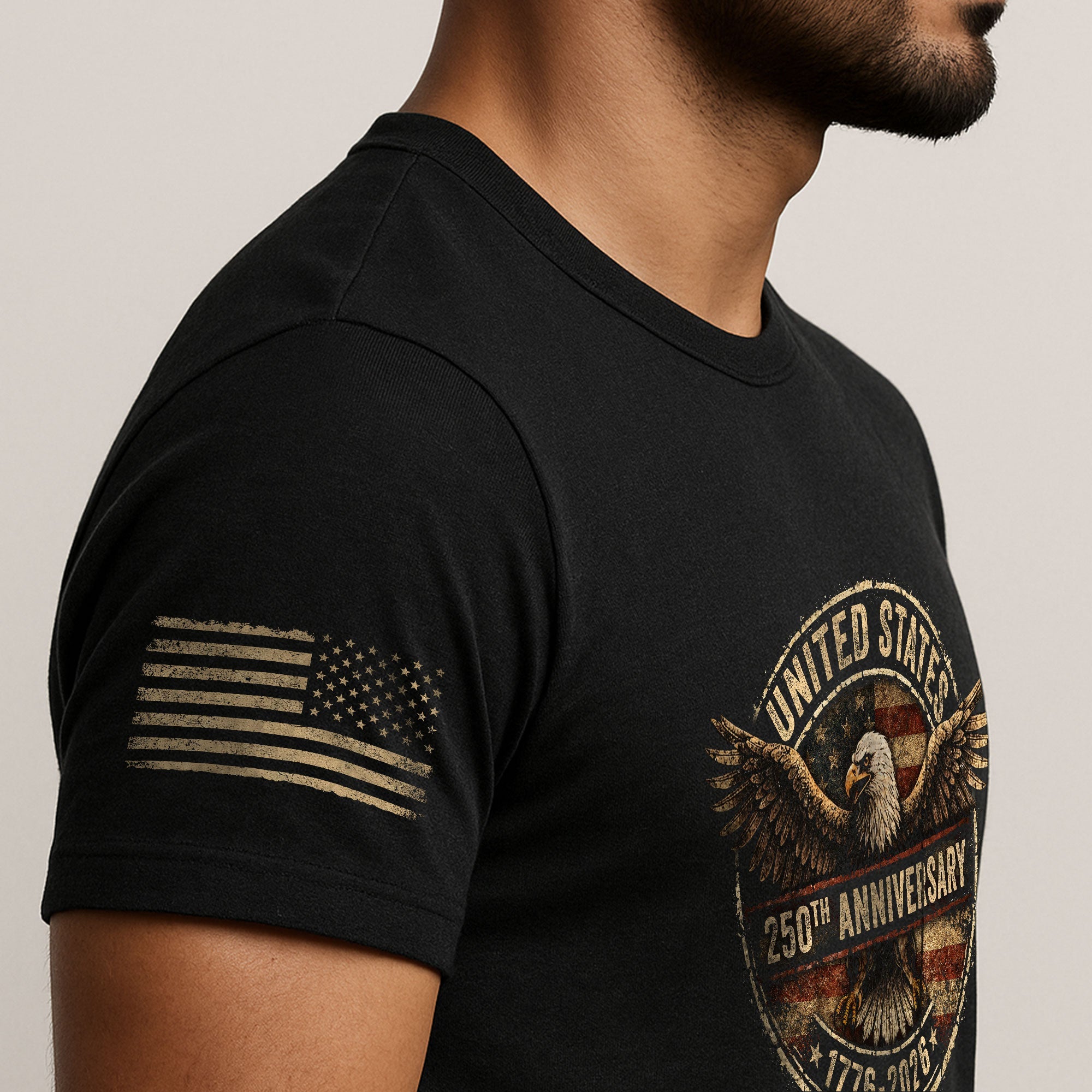 Vintage USA 250th Anniversary 250 Years Shirt 1776 2026 American Eagle Patriotic