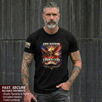 America 250th Anniversary 1776-2026 T-Shirt – 250 Years of Blessings Eagle Cross Patriotic Birthday Graphic Tee