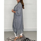 loose silk dress